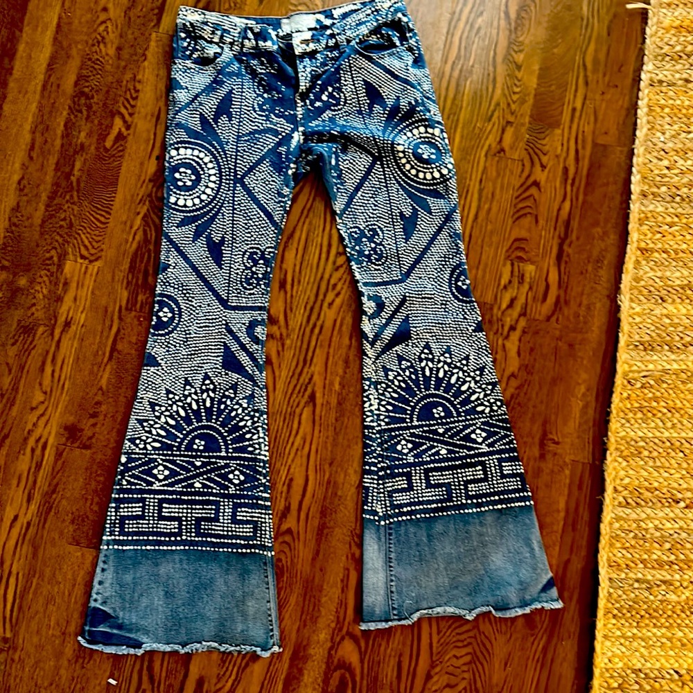 Free people Bali size 28 festival flares! Super soft!